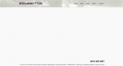 Desktop Screenshot of midsummerfilms.com